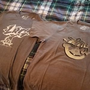 3 LRG brand t shirts size small